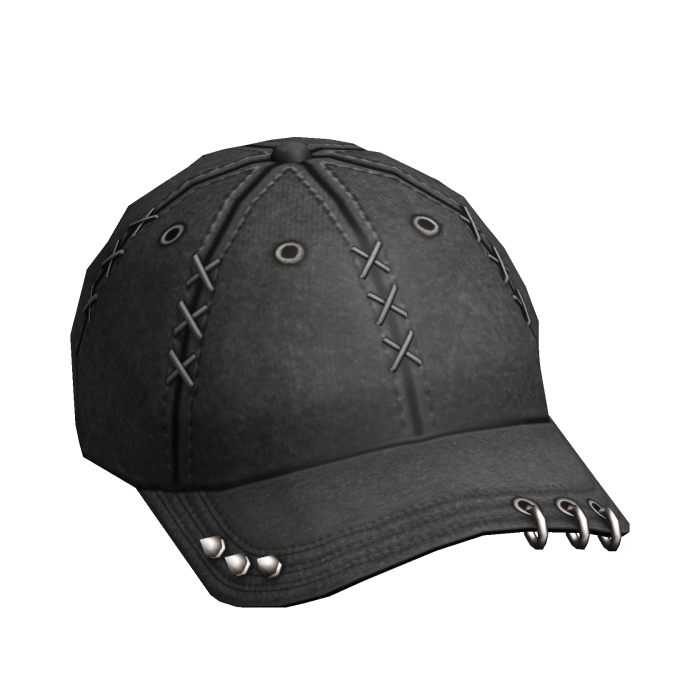 Y2K Punk Grunge Emo Streetwear Gray Cap
