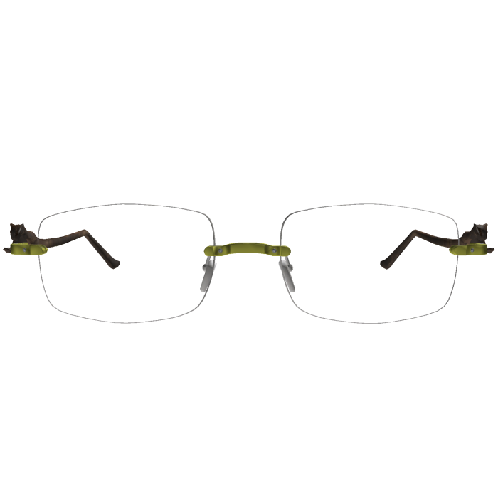 Glasses Gold Marble
