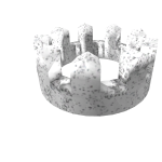 White Iron Voxel Crown