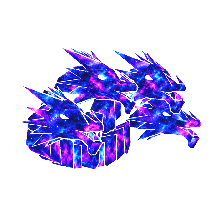 Galaxy Dragon Heads