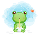 cute froggy~!