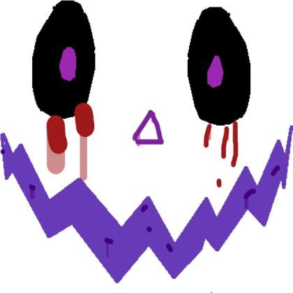 Horror face Roblox decal