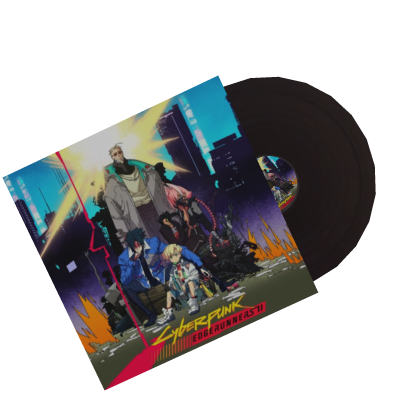 Cyberpunk Edgerunners Season 2 Album Cover Vinyl