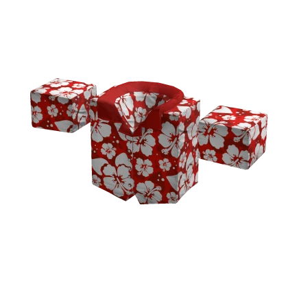 [1.0] Red Songkran/Hawaiian Shirt Roblox item thumbnail