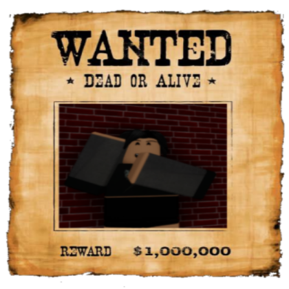 wanted poster Roblox decal