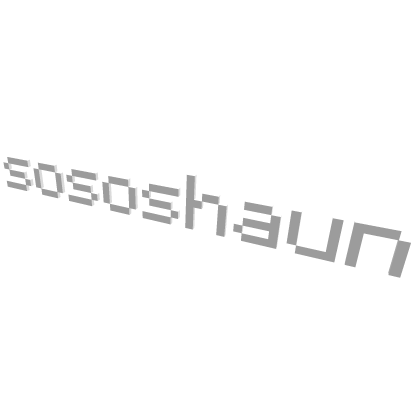 Pixel nametag [sososhaun]