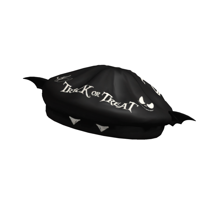 trick or treat halloween beret