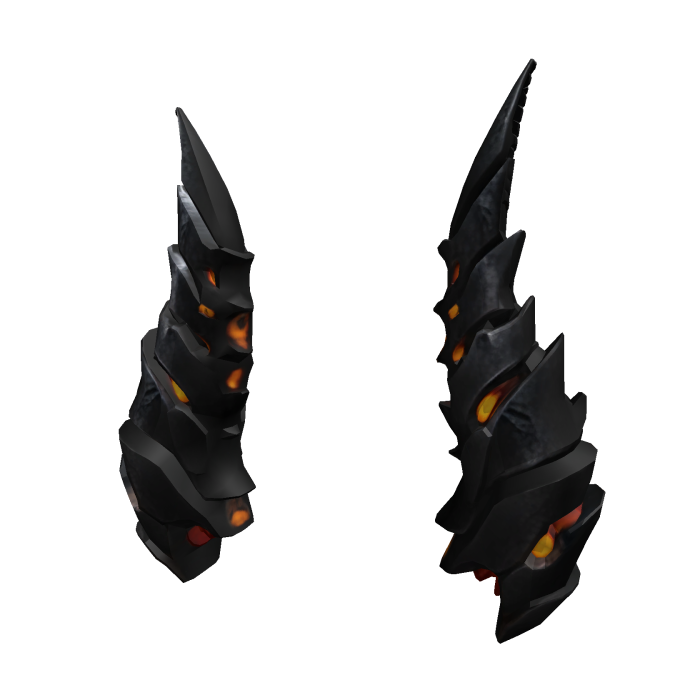 Molten Dragon Scale Horns