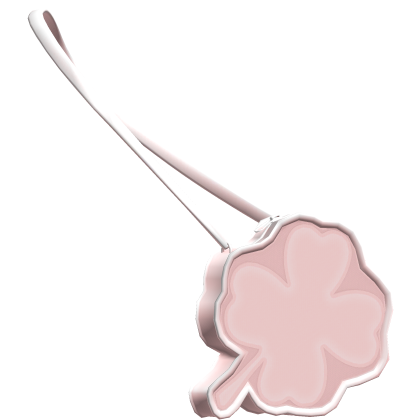 St Patricks Day Clover Bag Pink thumbnail