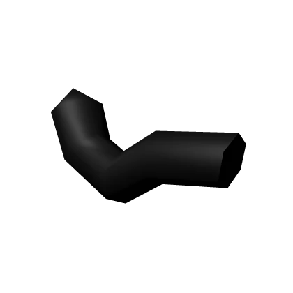Low Poly Black Cat Tail | Roblox Item - Rolimon's
