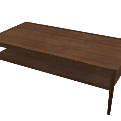 [🔥⚡] Wooden Coffee Table (Mesh) Vibe Minimal 