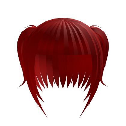 Short gothic pigtail bob red
