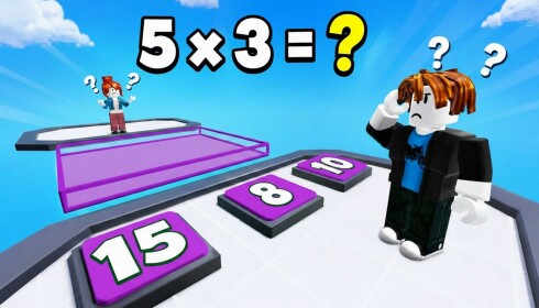 Obby di matematica facile!