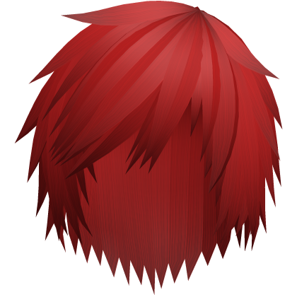 red emo hair Roblox item