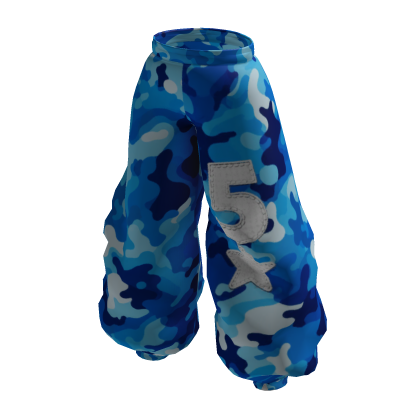 CPANTALON AZUL CAMUFLAJE