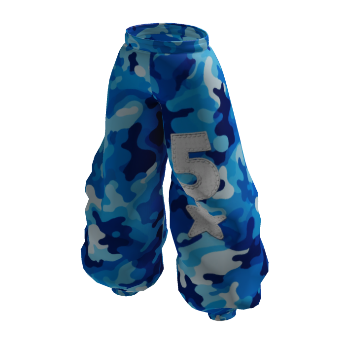 CPANTALON AZUL CAMUFLAJE