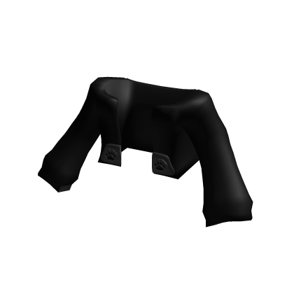 ♡ black off shoulder paw jacket