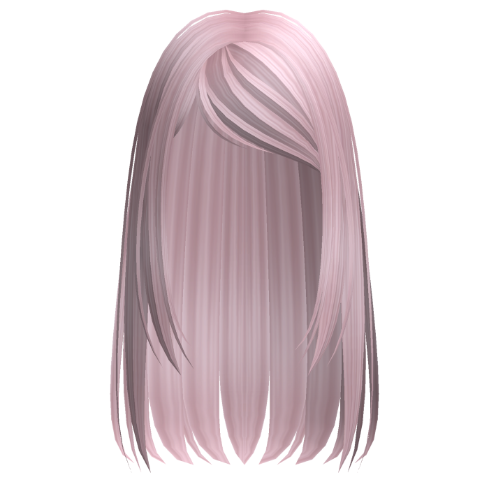 Cute Framing Minimalistic Dainty Hair (Light Pink)