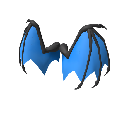 Flowing Silver Wave Wings Roblox item