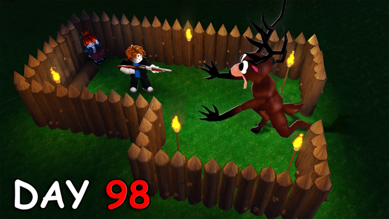 Official Roblox screenshot 2 for 99 Nights in the Forest