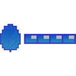 8-Bit Electric Egg Health Bar 
