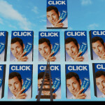 Cart ride into 11 copies of Adam Sandlers click