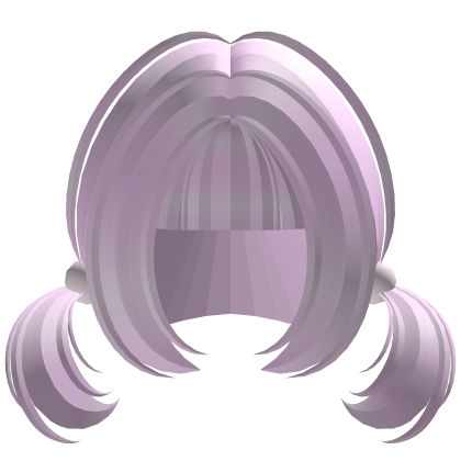 ♡ dark pink cutecore fluffy soft swirly pigtails Roblox item