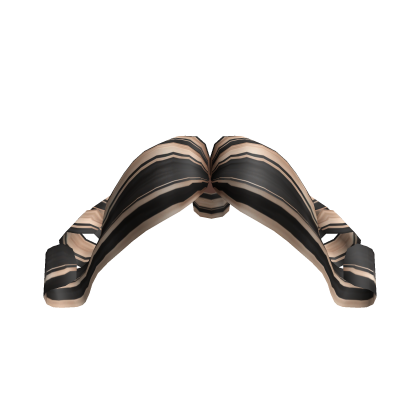 Blonde & Black Ponytail Extension Roblox item