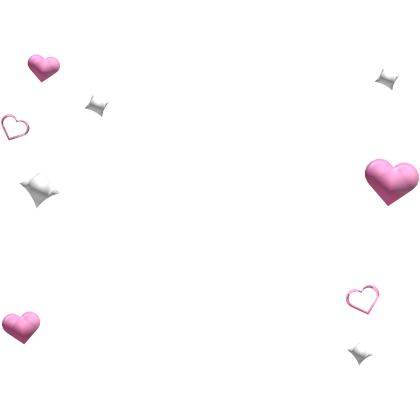 Cute Christmas Heart Sparkle Aura Confetti