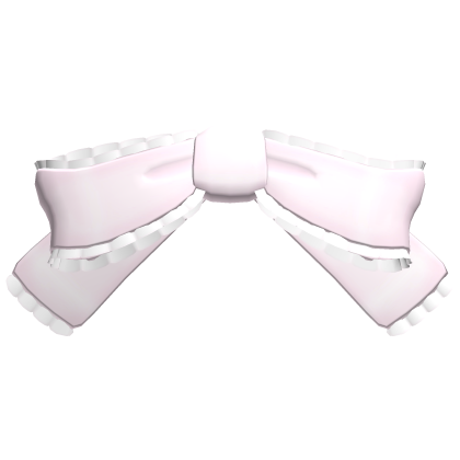♡: FREE UGC : pink ruffled bow 