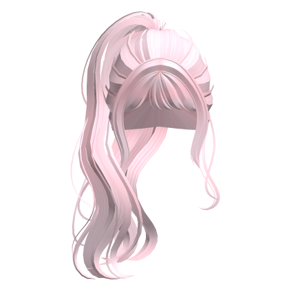 Cute Side Ponytail (Pink) Roblox item