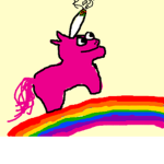 we love pink fluffy UNICORNS!!!