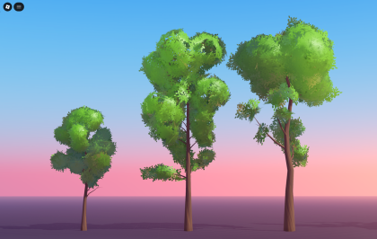 Stylized Trees 🌳(RECOLORABLE)🌳 preview 4