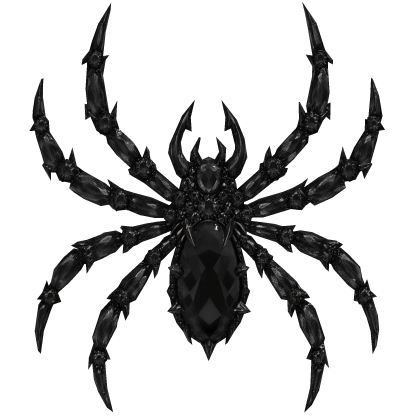Neck Accesory Obsidian Widow 🕷️🖤 Roblox item