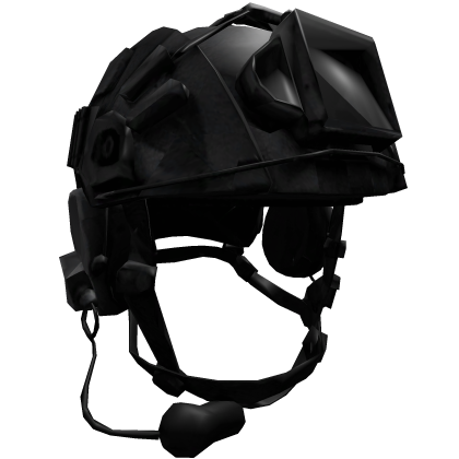 Black Fast Combat Helmet