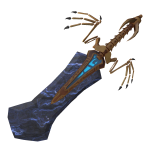 Adorned Dragonbone Claymore (Blue)