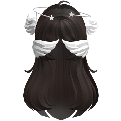Brown Angelic Hair W Halo