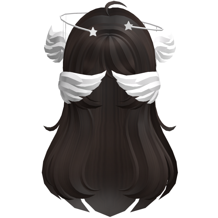 Brown Angelic Hair W Halo