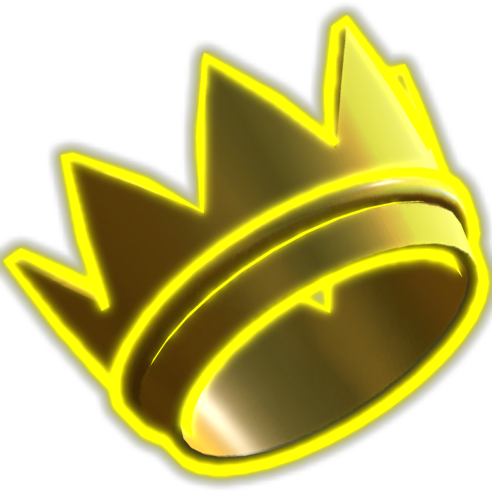 [Emissive] Shiny Cartoony Gold Crown 