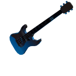 Saphire Bloom Guitar 