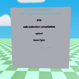 Something games REMASTERED mini games