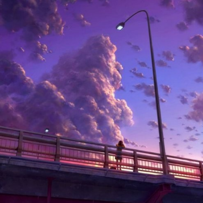Purple Anime Aesthetic Roblox decal