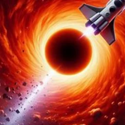 Ride a rocket into a Black Hole  🚀🌌 [DIMENSIONS] icon