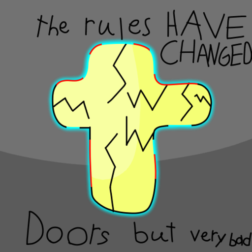 doors but very bad [crucifix]
