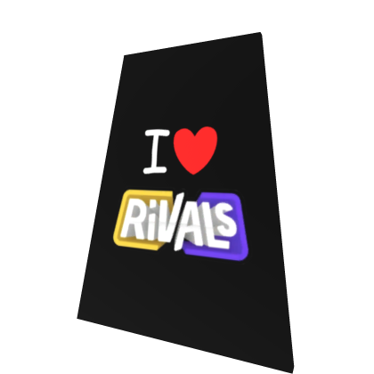 i love rivals cape Roblox item