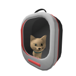 Bubble Pet Backpack Cat