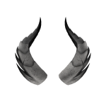 Outlaw Offwhite Horns [ b2, Horns v3 ]