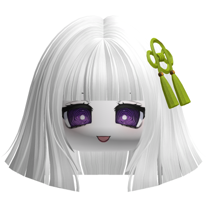 ❀ Ubuyashiki Sibling - Nichika's White Hair w Face