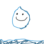 ocean water drop