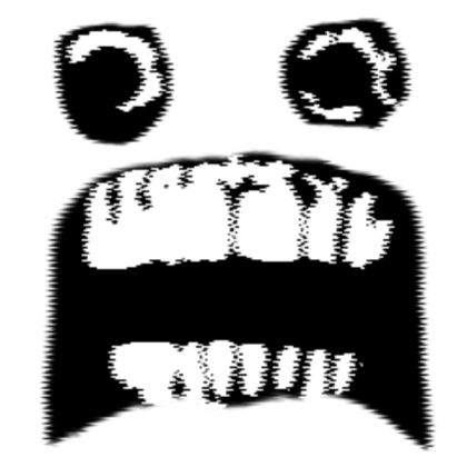 scary face Roblox decal